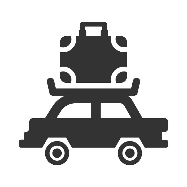 汽车旅行图标图片下载