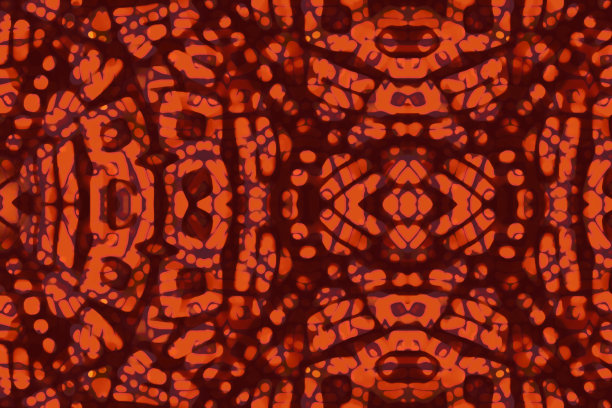 彩色和无缝部落图案-几何设计-插图图片下载