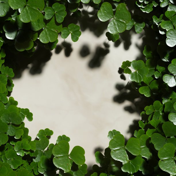 产品平台展示模型，植物，树叶，自然，化妆品，背景图片下载