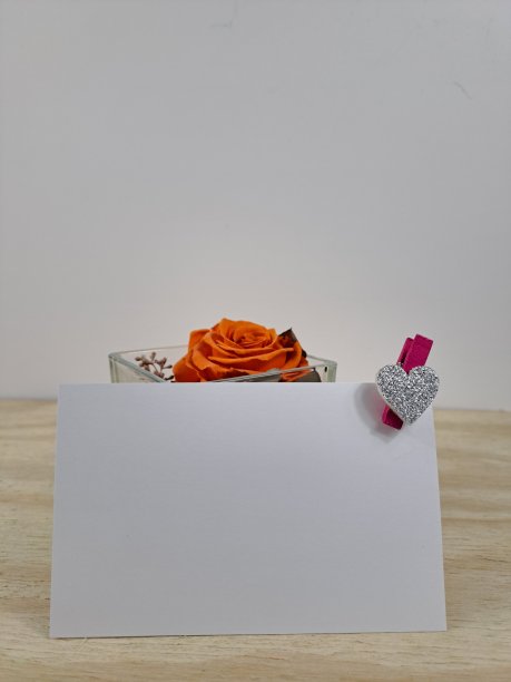 贺卡与白纸卡和花卉图案与稳定的玫瑰花图片下载