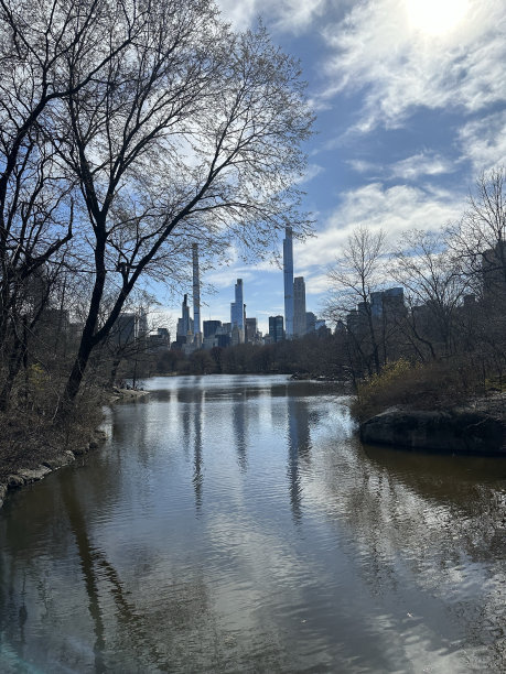 从中央公园看风景图片下载