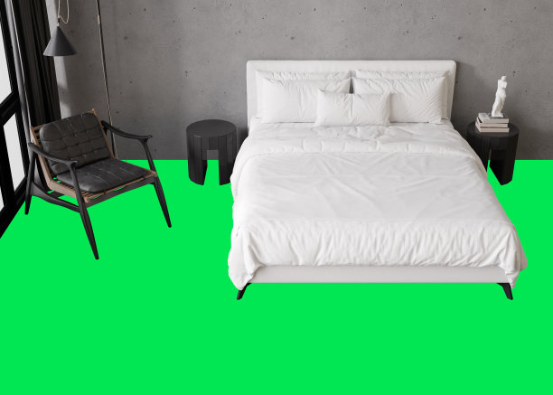 地板覆盖演示模拟。色度键，容易剪切和粘贴你的纹理。复制空间为地毯，强化地板，瓷砖，拼花，pvc，乙烯基。地板模型，展示，展示。3 d。图片下载