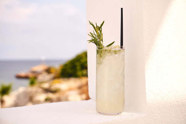 夏日主题饮料形象。图片下载