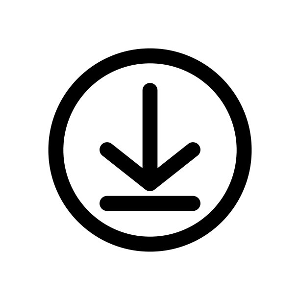 下载矢量图标，安装符号。现代，简单的平面矢量插图网站或移动应用程序图片下载