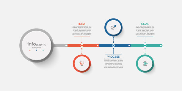 演示业务信息图模板设计图片下载