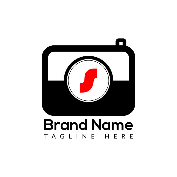 首字母S摄影标志相机镜头概念。摄影标志结合S字母相机标志标志图片下载