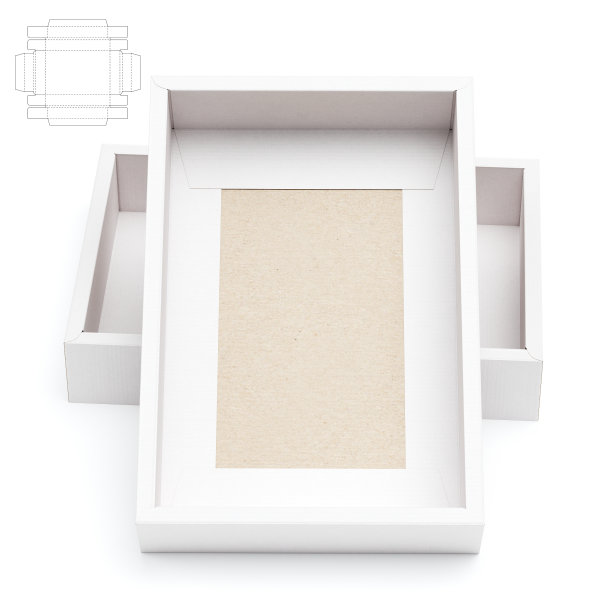 自定义宽边托盘盒图片下载