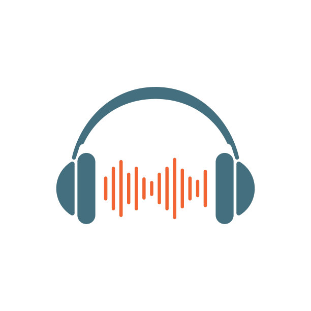 耳机图标在平面风格。孤立背景上的耳机矢量插图。听音乐招牌经营理念。图片下载