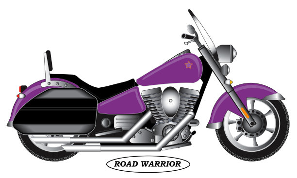 定制装袋摩托车图片下载