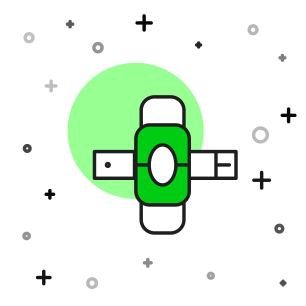 填充轮廓护膝图标孤立在白色背景。极限运动。滑板、自行车、轮滑防护装备。向量图片下载