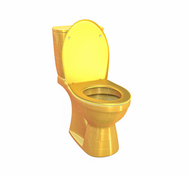金色马桶图片下载