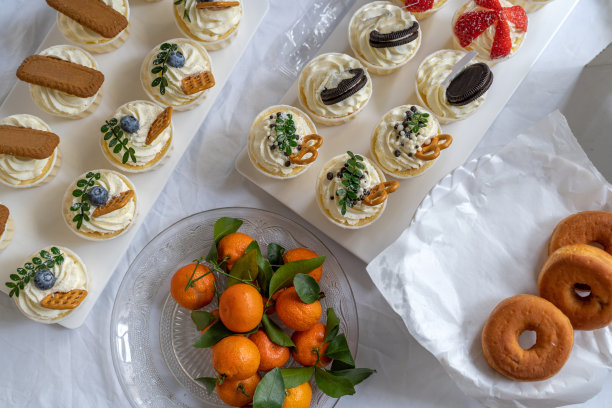 家庭聚会自制甜点蛋糕图片下载