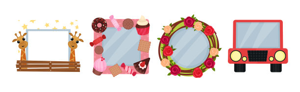 可爱的相框和边框的图片和图片下载