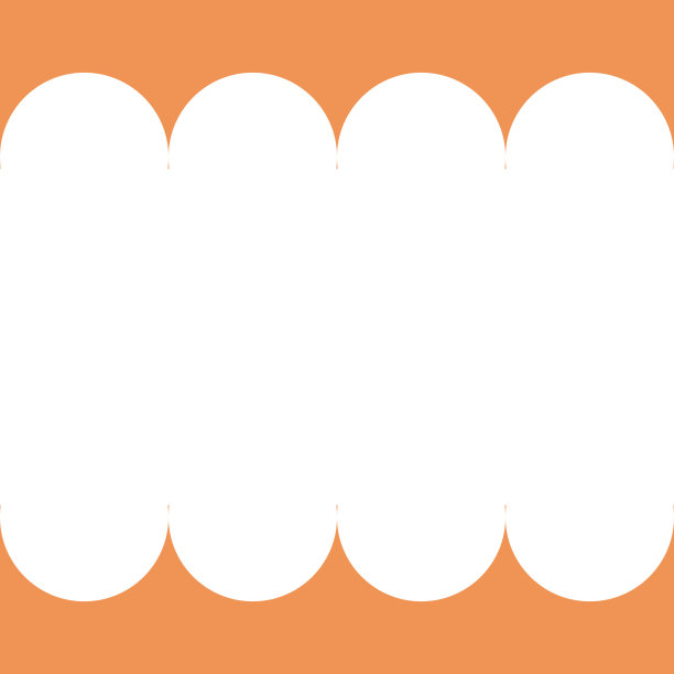 橙色和白色格子-连续的方格背景图片下载