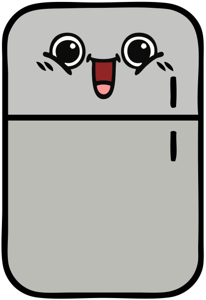可爱的冰柜漫画图片下载