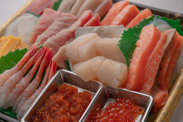 生鱼片日本寿司图片下载
