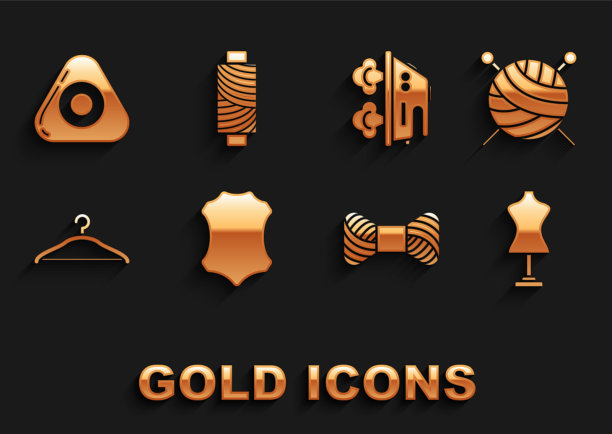 用针织针将皮纱球固定图片下载