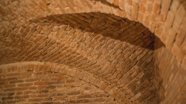 教堂里的旧石墙，墙壁，地牢图片下载