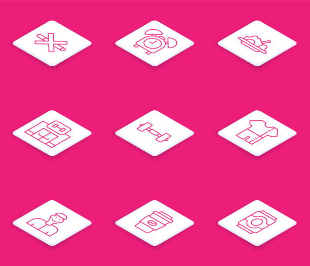 设定行无烟闹钟健康食品图片下载