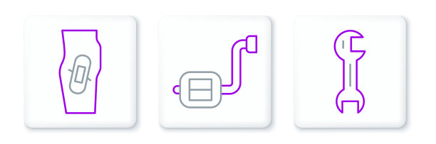 将线钳扳手石膏固定在腿上图片下载