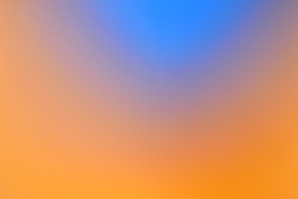 蓝橙色抽象渐变背景图片下载