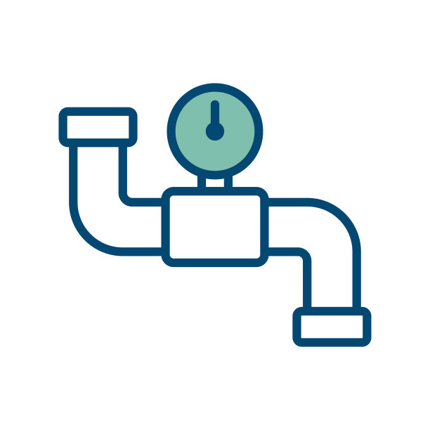 管道管道图标矢量设计模板在白色背景图片下载