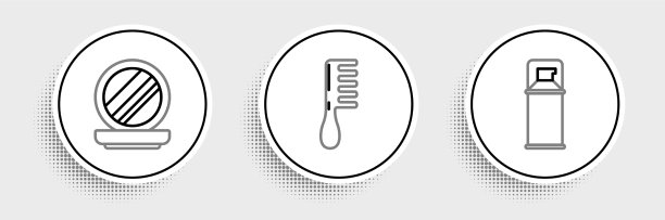 设置线剃须胶泡沫化妆粉图片下载