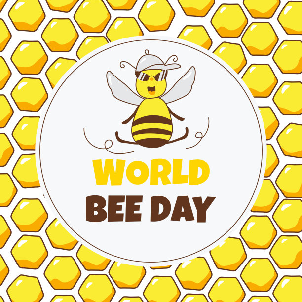 世界蜜蜂日。图片下载