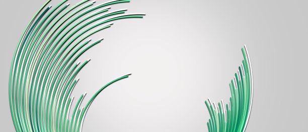 摘要绿线曲线圆旋技术图片下载