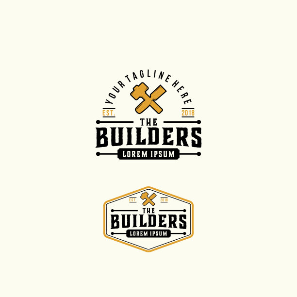 木工复古矢量模板。木材作品图形标签徽章补丁徽章插图。图片下载