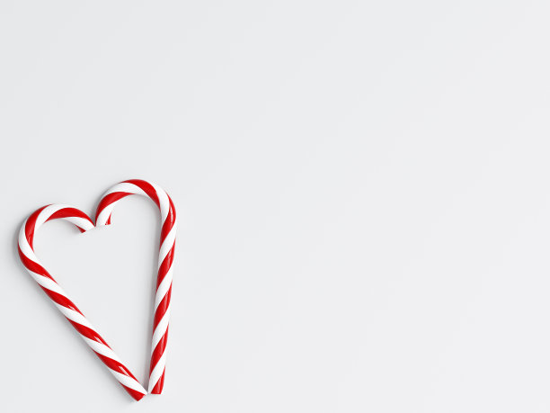 平铺圣诞装饰图片下载