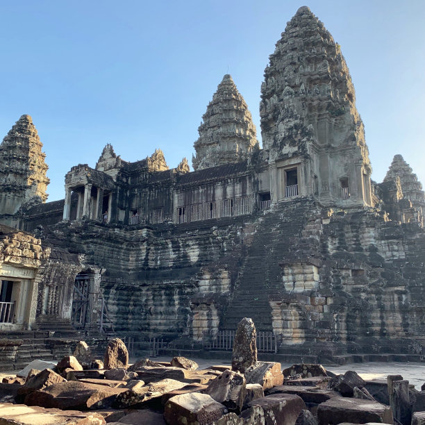 柬埔寨的吴哥窟图片下载