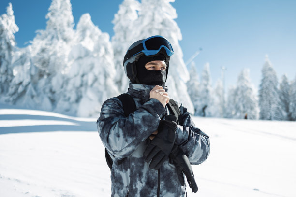 为寒冷的冬季运动会做好准备图片下载