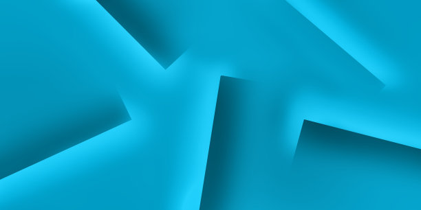 蓝色背景上的正方形凸起作为3d渲染的图形背景插图图片下载