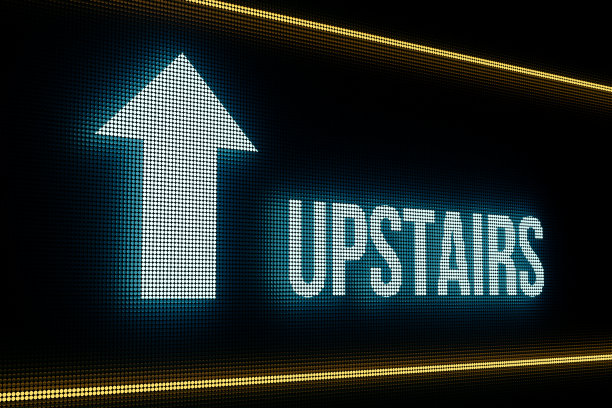 上楼，箭头向上。图片下载