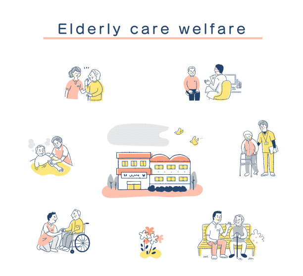 各种关爱福利形象集合图片下载