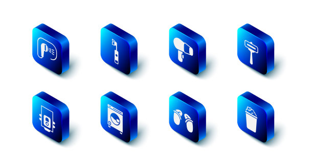 设置电动牙刷、吹风机、刮胡刀图片下载