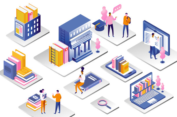 大学校园布景图片下载