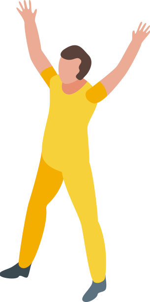 黄人图标等距表现图片下载