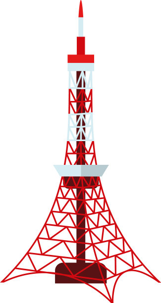 东京塔日本地标图片下载