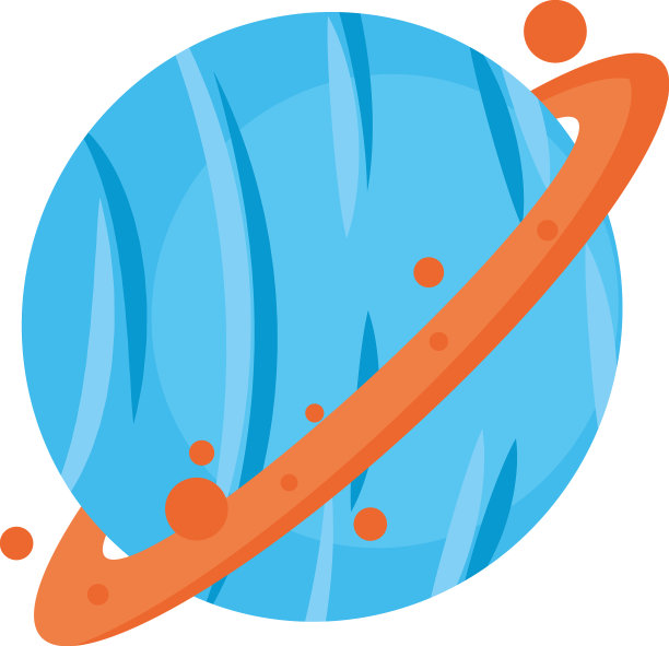 绕轨道运行的行星图片下载