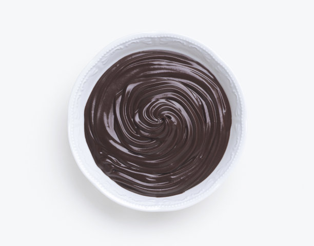 美味的布丁在碗里图片下载