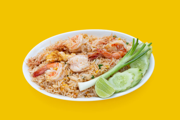 虾蛋炒饭图片下载