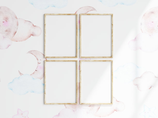 儿童房框架模型图片下载