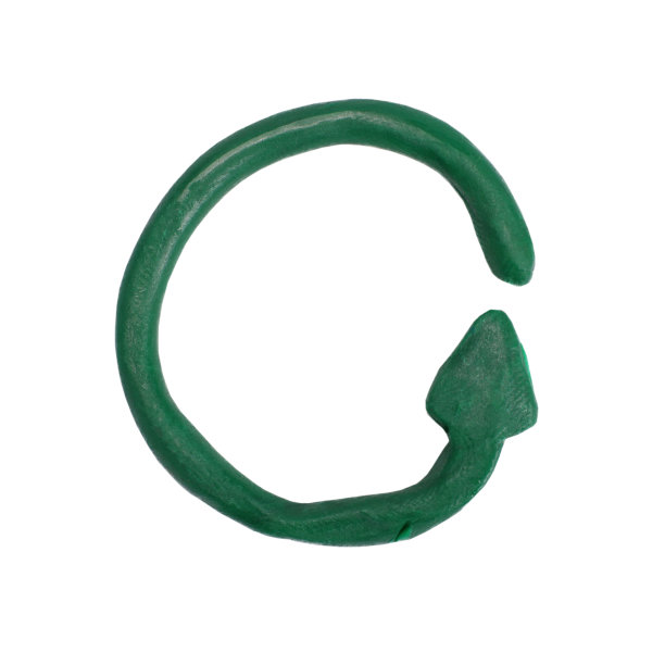 圆形箭头图标由橡皮泥制成图片下载