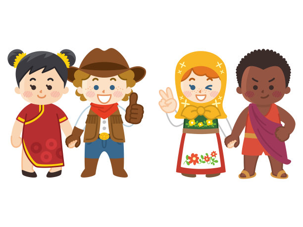 全世界的孩子们手牵着手图片下载