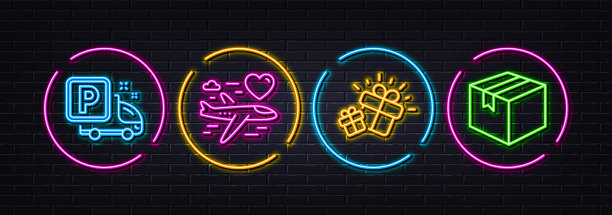 卡车停车礼物和蜜月旅行很少图片下载