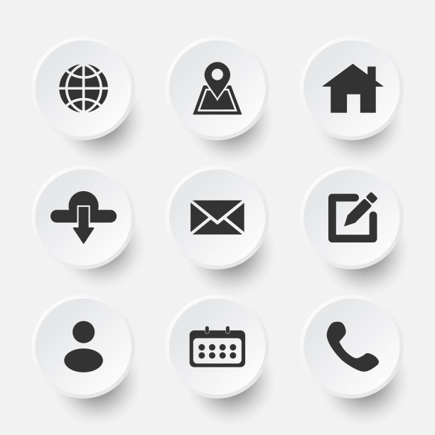 图标web元素的集合图片下载