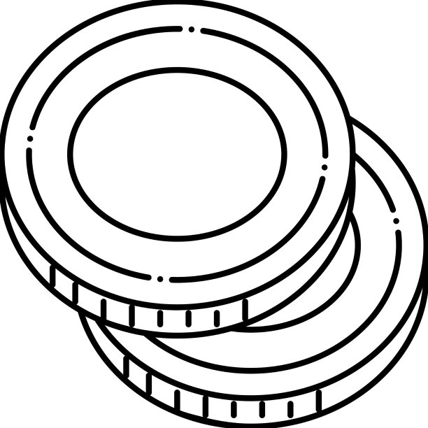 桩币线图标图片下载