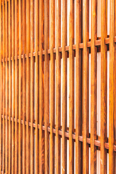 日本木制窗框保护大背景图片下载